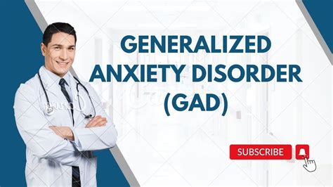 Generalized Anxiety Disorder Gad Causes Symptoms Diagnosis