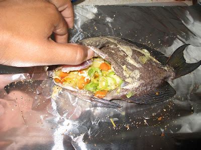 jamaican roast fish in foil