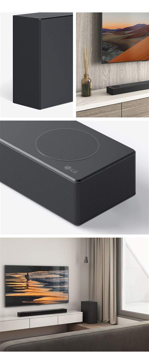 LG S75QR 5.1.2 ch High Res Audio Sound Bar with Dolby Atmos and ...
