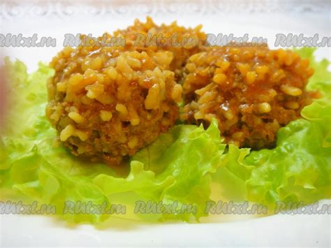Ёжики мясные: 10 фото в рецепте