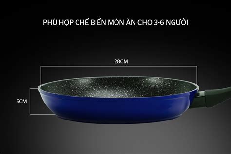 CHẢO ĐÁ HOA CƯƠNG ĐÁY TỪ SUNHOUSE SFP28B