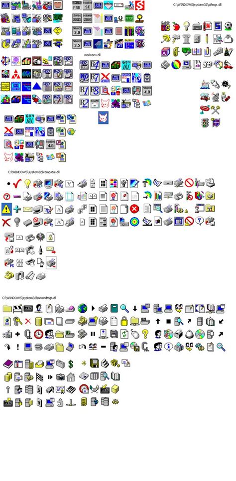 Windows 95 Icon Pack at Vectorified.com | Collection of Windows 95 Icon ...