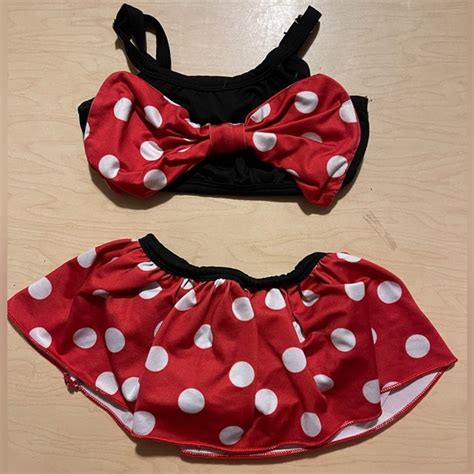Swim Minnie Mouse Bikini Swimsuit Size 2t Poshmark