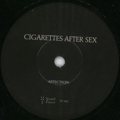 Cigarettes After Sex Affection UK Vinyl Single Inch Record