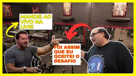 Sergio Sacani Conta Como Aceitou O Desafio Do Renato Cariani Ao Vivo