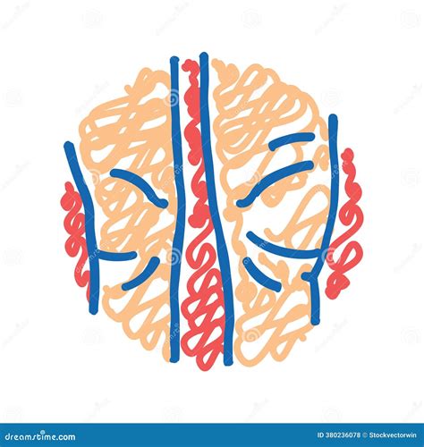Joint Swelling Disease Symptom Icon Doodle Illustration | CartoonDealer