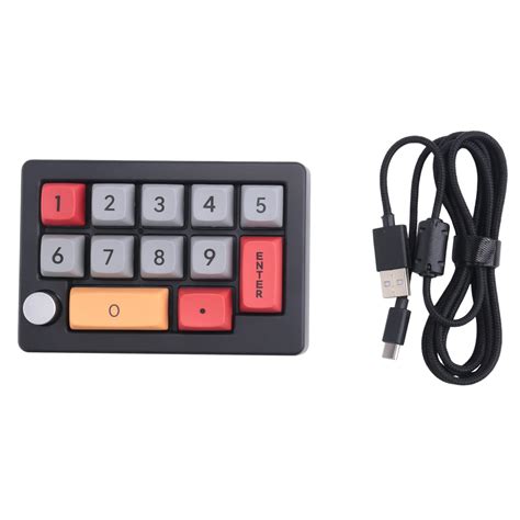 Intche Key Macro Programmable Hot Swappable Mechanical Switch Color Rgb Light Gaming Mini