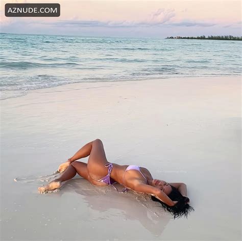 Nicole Scherzinger Sexy Looking Stunning In A Purple Bikini In Turks And Caicos Islands Aznude