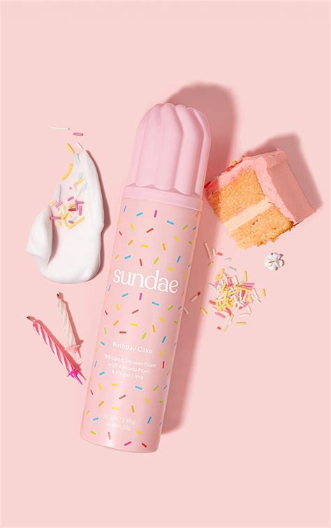 Sundae Birthday Cake Foaming Body Wash 265ml Beauty Prettylittlething