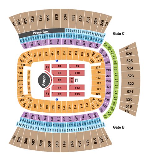 Heinz Field Seating Chart Kenny Chesney 2017 Elcho Table