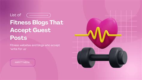 Fitness Blogs That Accept Guest Posts 2026 Websites List