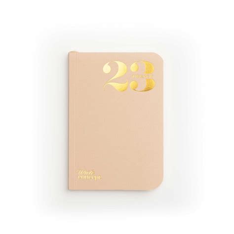 2023 Nude Pocket Planner Write Concept