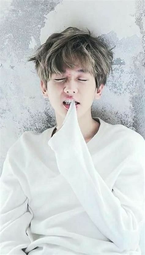 Baekhyun Cute Exo K Pop White HD Phone Wallpaper Peakpx