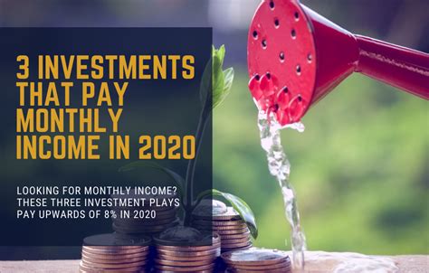 Useful List 3 Investments For Monthly Income In 2020 Garnaco