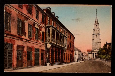 Charleston Dock Street Theatre And St Philip S Church Episcopal