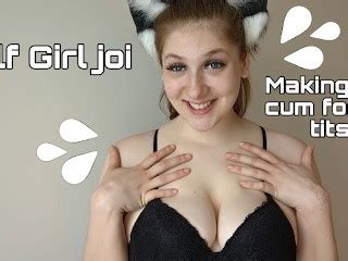 JOI Making You Cum On My Tits Pornhub