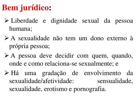 Aula 02 Direito Penal Iv Crimes Contra A Dignidade Sexual Capít