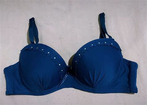 Suti Azul Lingerie Feminina Usado Enjoei