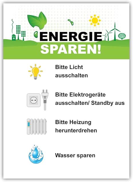 St Ck Energie Sparen Aufkleber Licht Ausschalten Sticker