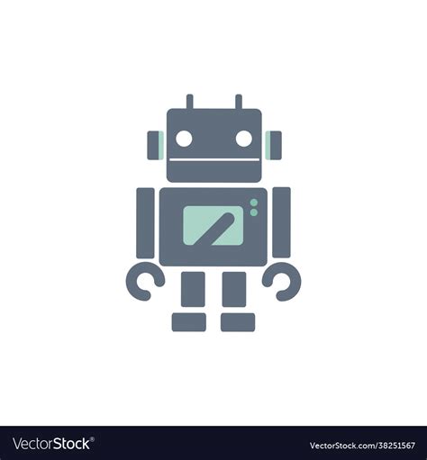 Robot Royalty Free Vector Image Vectorstock