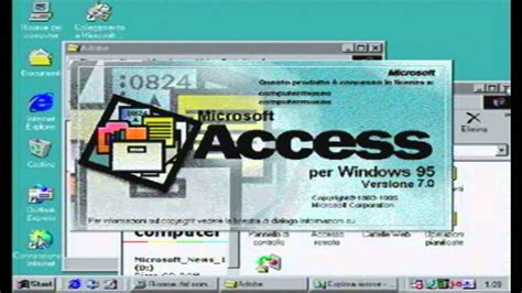 Microsoft Office 95 Professional [rarità Italiana] Demo Video Youtube