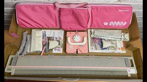 Продано. Silver reed LK100 новая вязальная машина 3го класса - YouTube