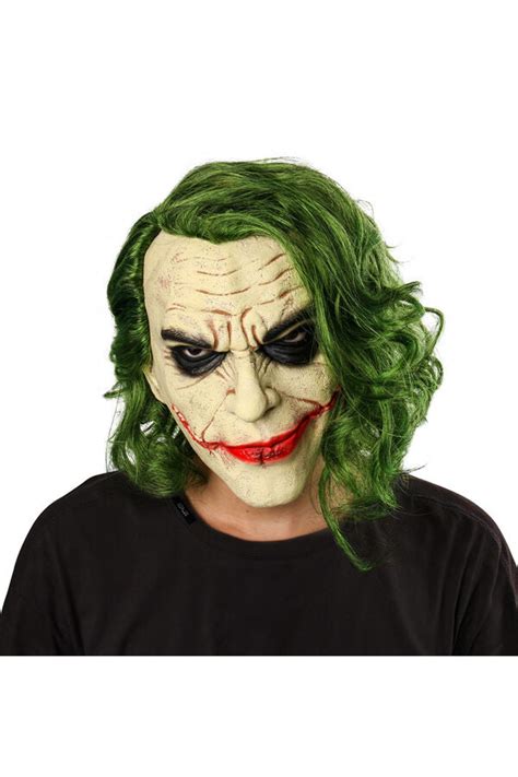 The Joker Mask Heath Ledger Joker Halloween Costume Nalagila