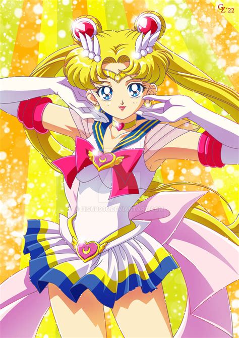 Super Sailor Moon By Hisui1986 On Deviantart