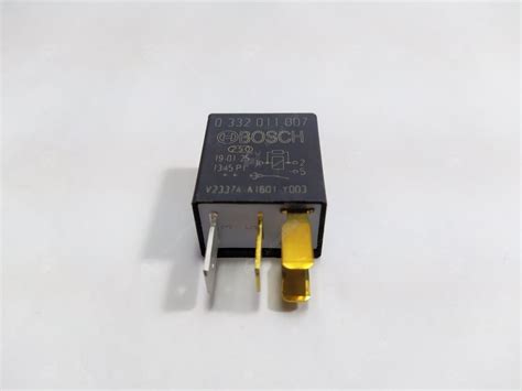 0332011007 МИКРО-РЕЛЕ 12В 20А BOSCH | Запчасти на DRIVE2