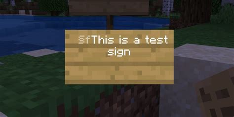 How to Change Text Color for Signs in Minecraft (Color Codes)