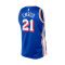Jersey Nike Philadelphia 76ers Swingman Icon Edition Joel Embiid Niño Rush Blue Basketball Emotion