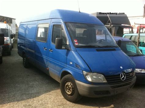 Mercedes Benz 313 Cdi Maxi 2000 Box Type Delivery Van High And Long