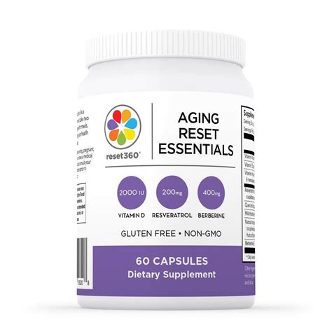 Aging Reset Essentials Supplement From Dr Sara Gottfried Author Of The