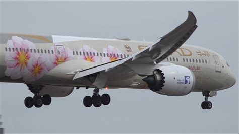 Etihad Airways Adnoc Choose Japan Livery Boeing 787 9 A6 Bls Landing