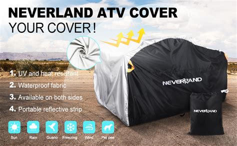 Amazon Neverland Atv Cover Waterproof Heavy Duty Xxxl Universal