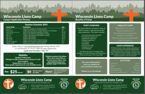 Summer Camp | Wisconsin Lions Camp