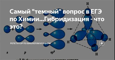 Самый "темный" вопрос в ЕГЭ по Химии...Гибридизация - что это ...