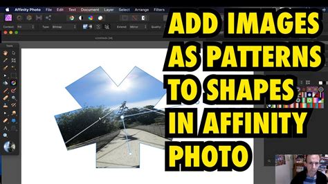 Affinity Photo Tutorial Add Image To Shapes As Pattern How To Youtube