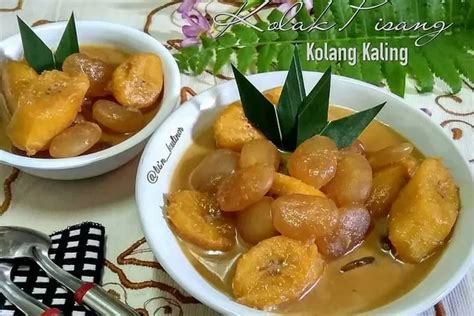 Simple Dan Mudah Ini Cara Resep Kolak Pisang Kolang Kaling Yang Enak