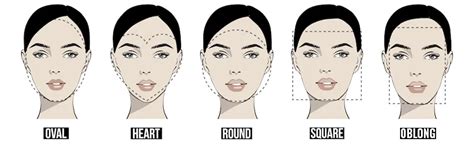 eyebrow shapes   oval faces   choose  hairstyle