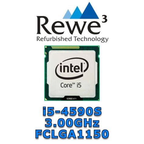 Intel Core i5-4590S 3,00GHz CPU Socket FCLGA1150 Processore Quad Core ...