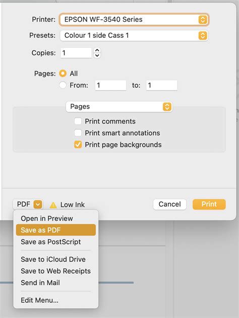how can I save pages document as pdf - Apple Community