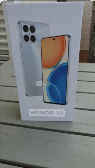 Honor x8 silver 6g/128gb