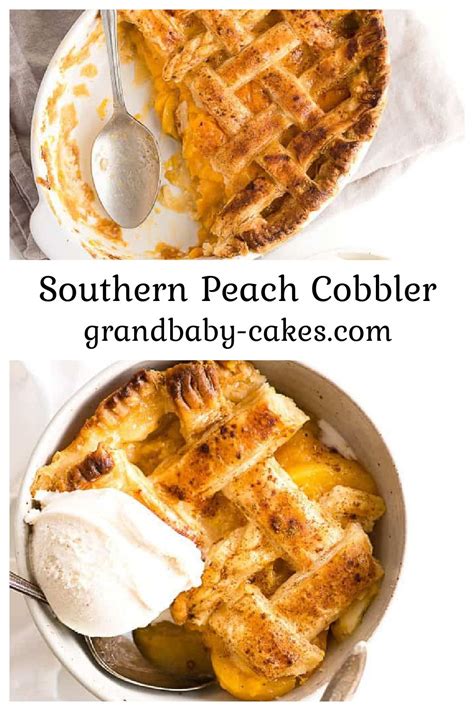 Southern Peach Cobbler Recipe Artofit