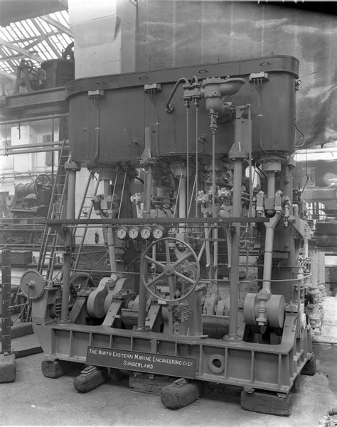 A triple expantion marine steam engine built by the North Eastern ...