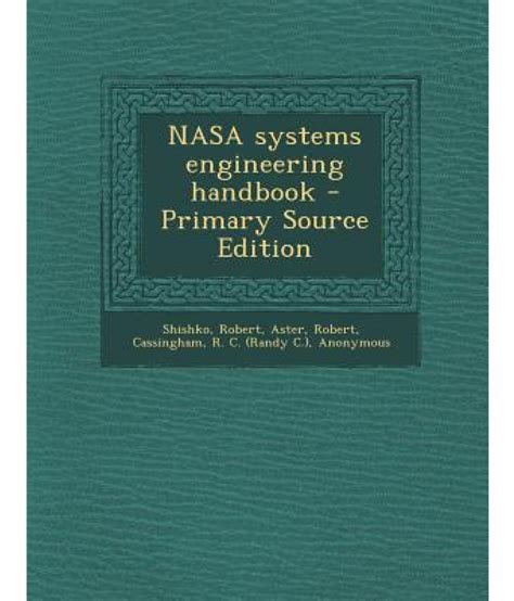 Nasa Systems Engineering Handbook Buy Nasa Systems Engineering