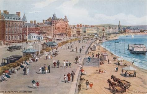 The Esplanade Weymouth Stock Image Look And Learn