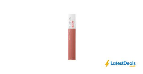Maybelline Superstay Matte Ink Longlasting Liquid Nude Lipstick Ml At Amazon