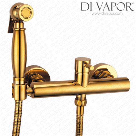 Lqx Water Tap Wall Mounted Brass Hot And Cold Water Bidet Bathroom Hand Shower Bidet Toilet