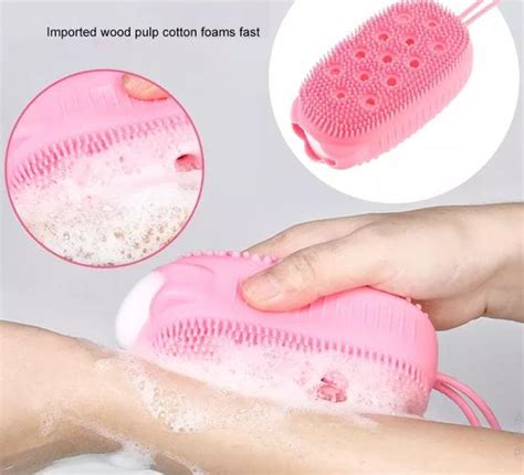 Купить Мочалка массажная Bath Brush / массажная мочалка для тела ...